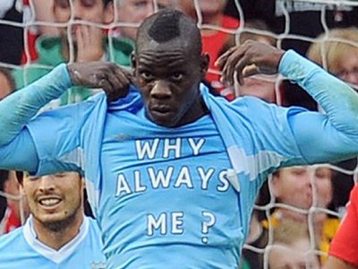 Manchester City's Mario Balotelli